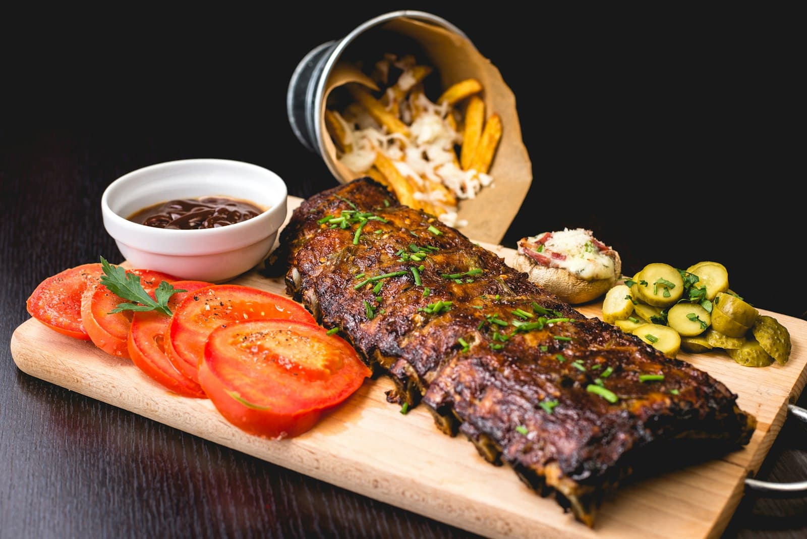 Costillar Ahumado a Leña
